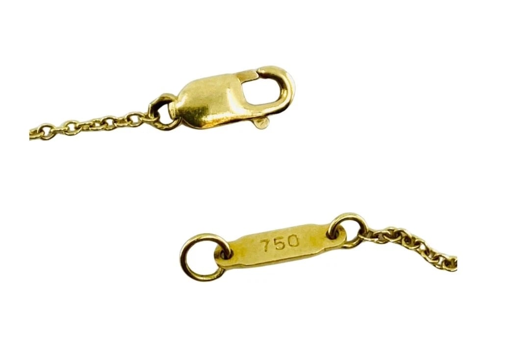 Tiffany & Co. Heart Pendant 18k Gold Diamond Ruby - 6