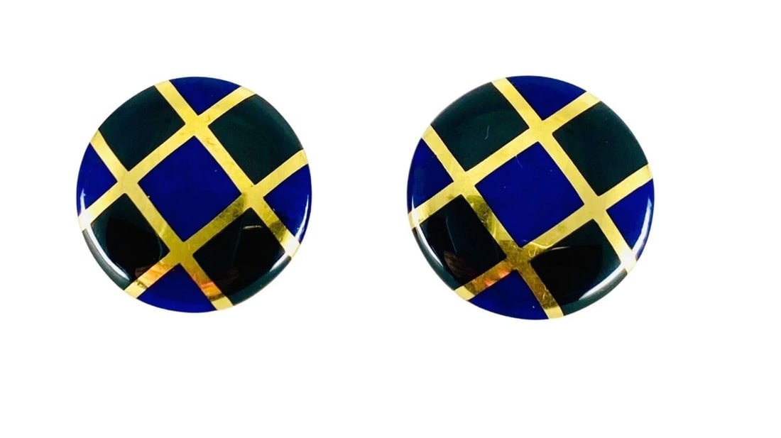 Tiffany & Co. Angela Cummings Earrings 18k Gold: Title: Tiffany & Co. Angela Cummings Earrings 18k Gold Description: Fine ewelry, Arts & Antiques Product details: DESNER: Angela Cummings CRCA: 1988 MATERALS: 18k Yellow old WEHT: 20 grams