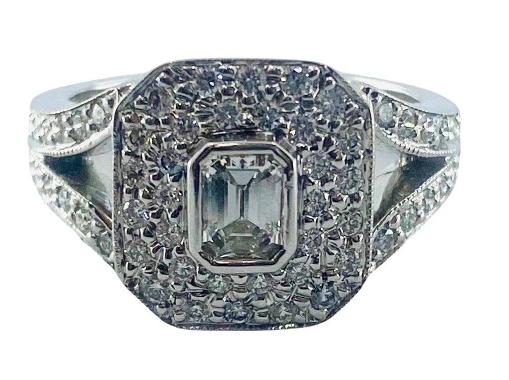 Kwiat Diamond Ring 18k White Gold - 4