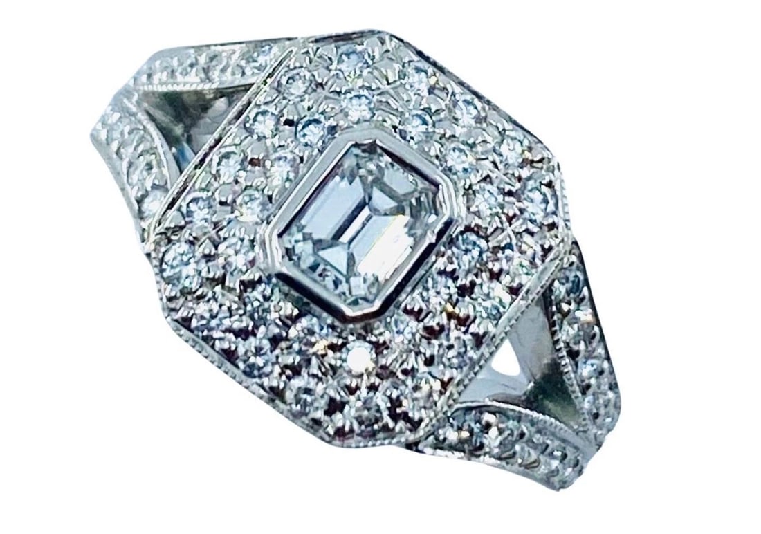 Kwiat Diamond Ring 18k White Gold - 7