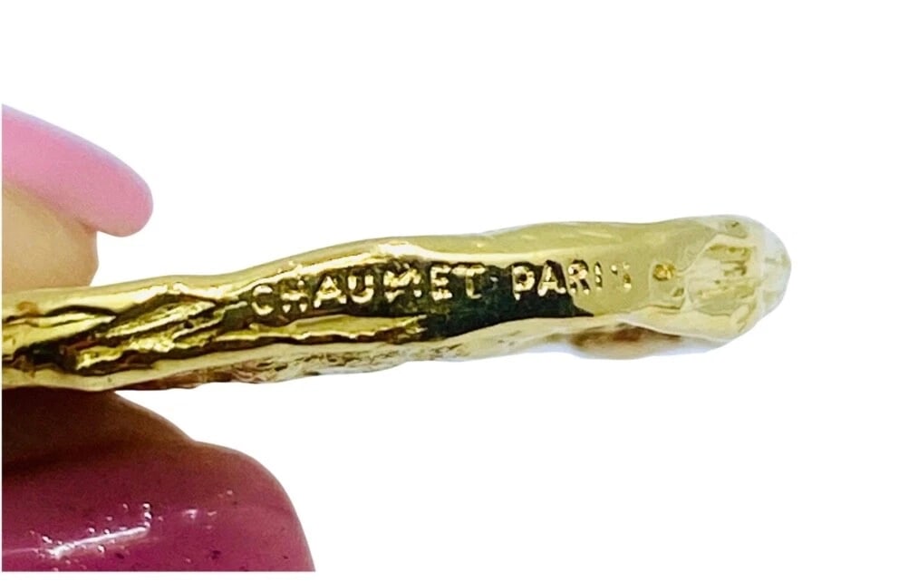 Chaumet Gemini Zodiac Pendant White Yellow Gold Necklace - 10