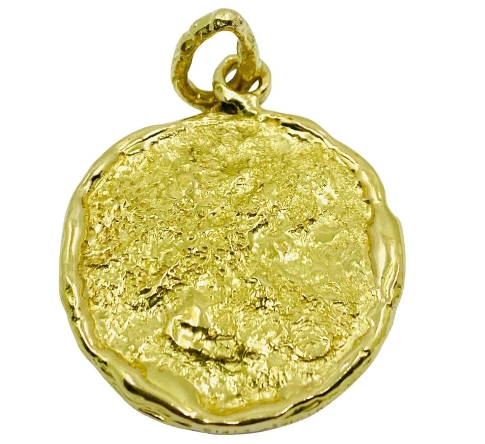Chaumet Gemini Zodiac Pendant White Yellow Gold Necklace - 8