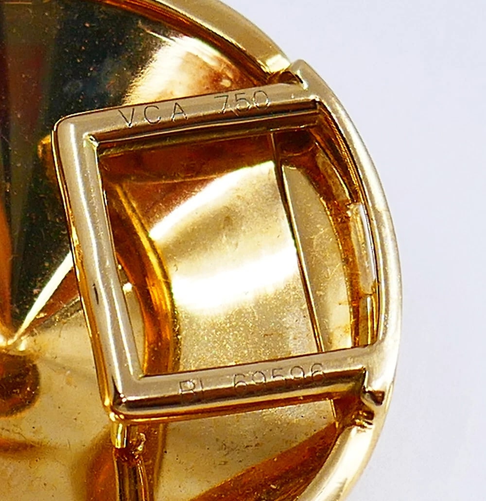 VCA BRACELET Chapeau Chinois 18k Gold Van Cleef & Arpels Estate Jewelry - 7