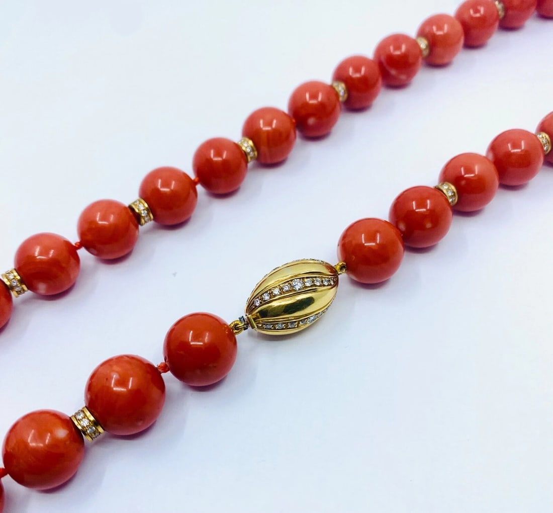 Bulgari Necklace Coral Gold - 7