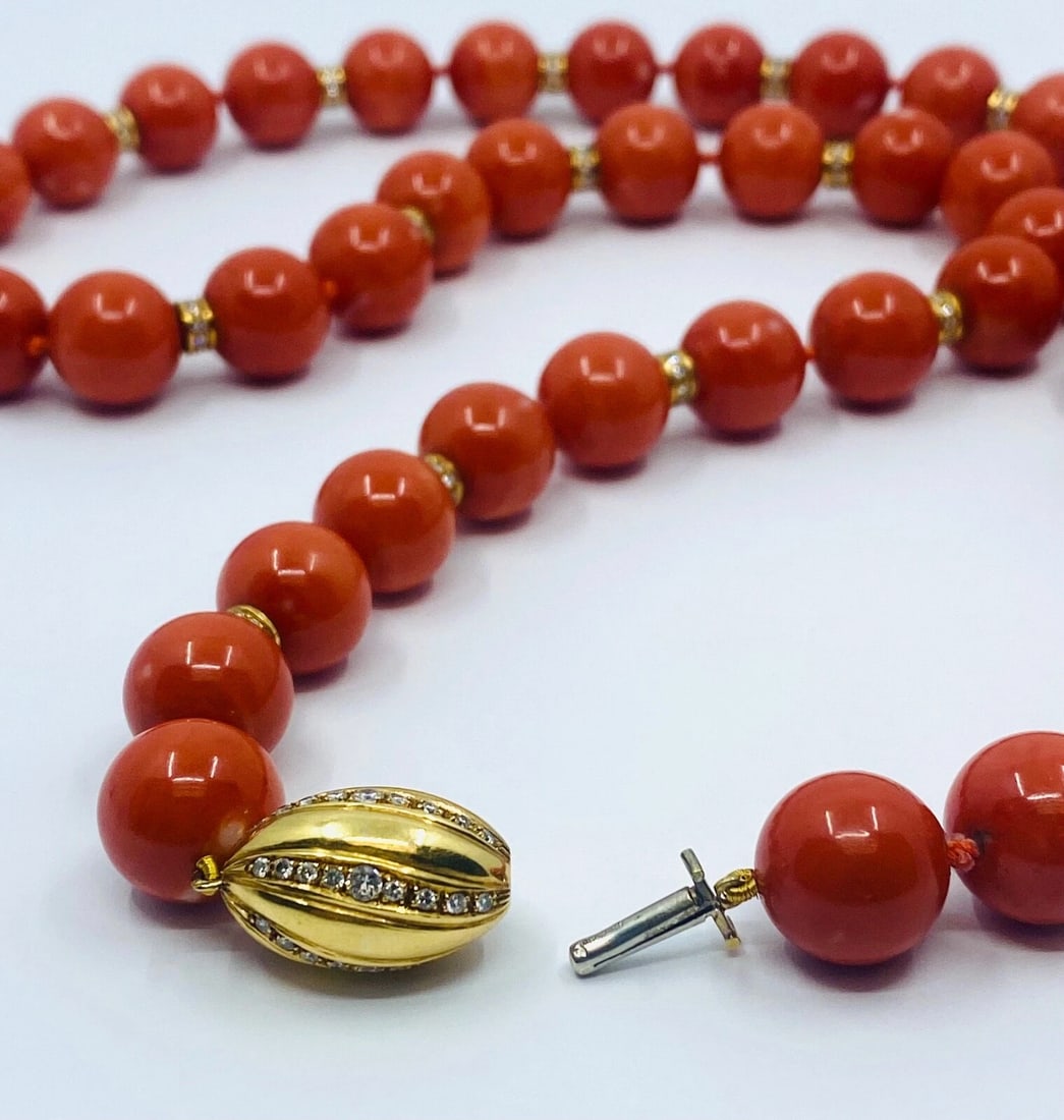 Bulgari Necklace Coral Gold - 8