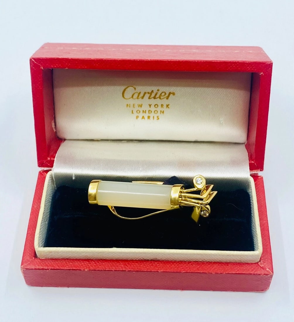 Cartier Chalcedony Pin Golf Bag - 6