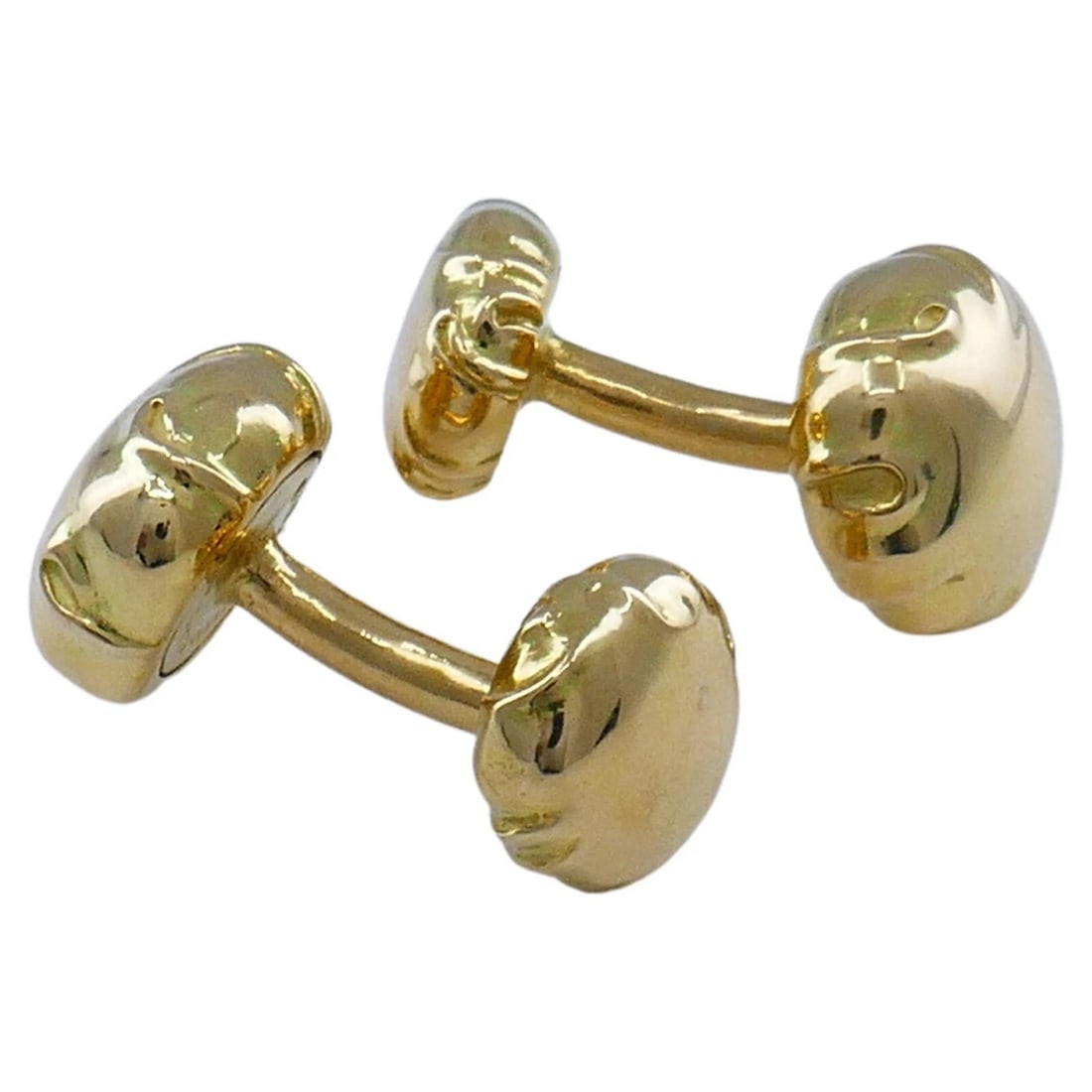 Vintage Angela Cummings 18k Gold Cufflinks - 3