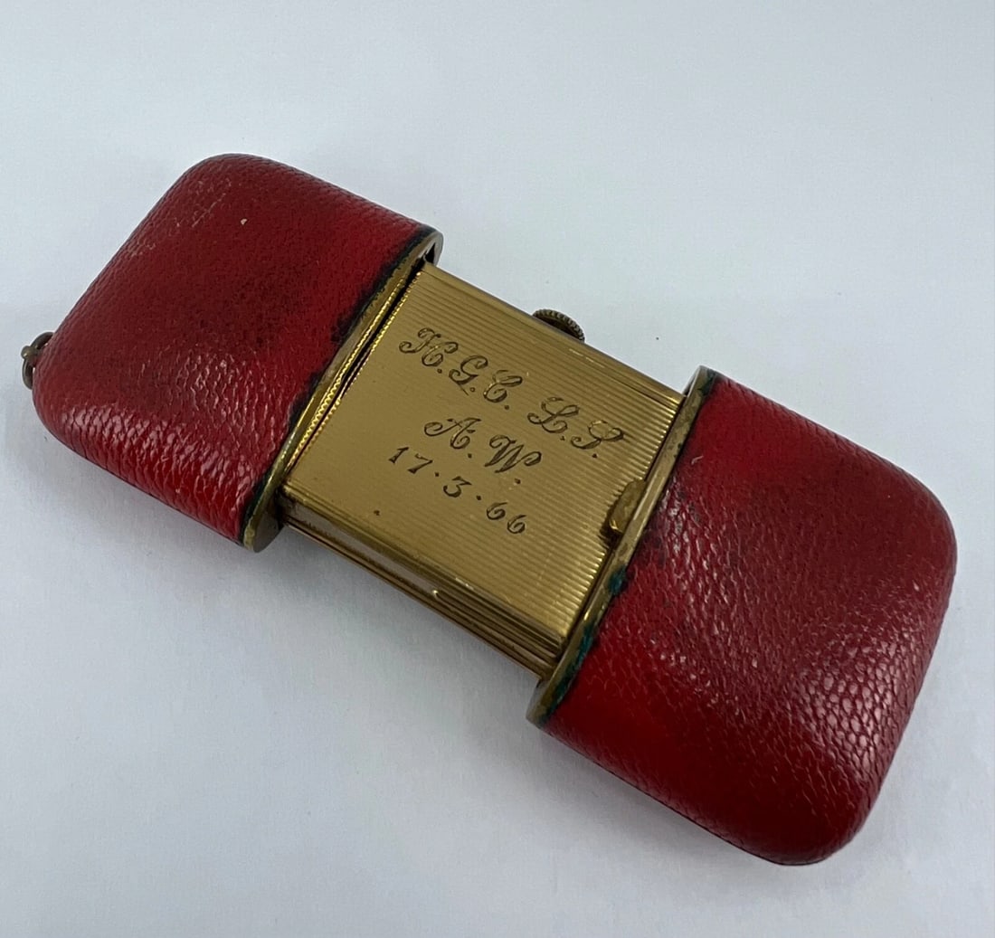 Vintage Hermes Travel Watch C.1960s - 3