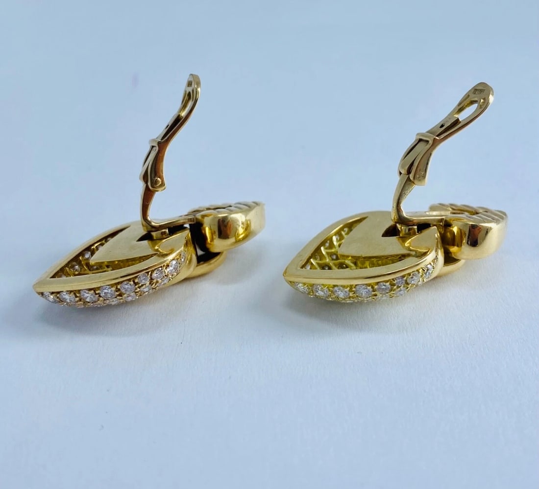 Bvlgari Doppio Cuore Diamond Earrings - 6