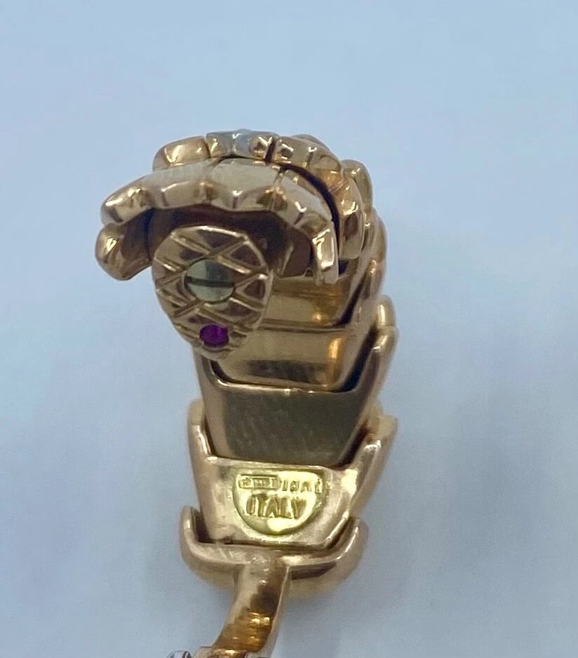 Vintage Roberto Coin Hoop Earrings - 5