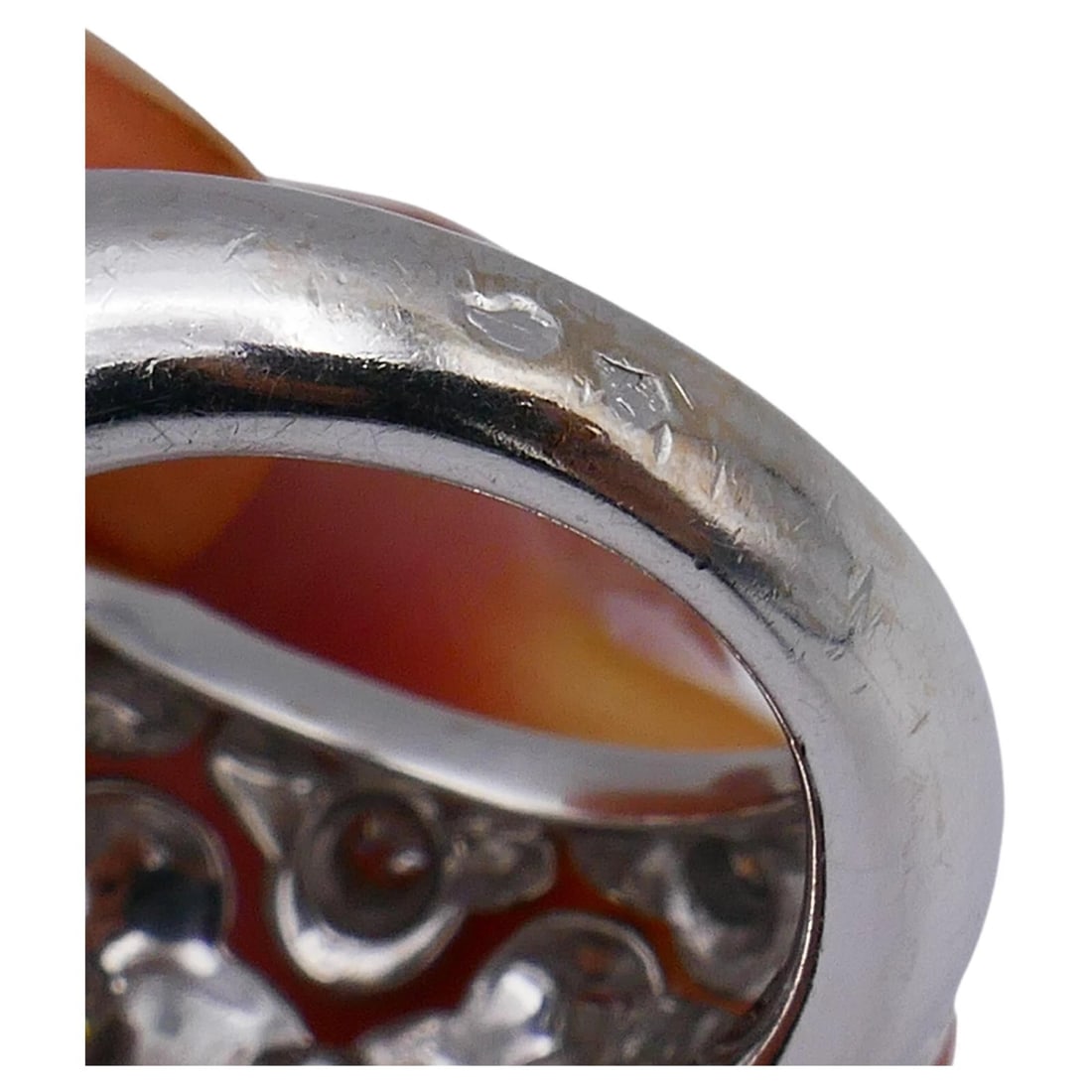 Van Cleef & Arpels Alhambra Ring White Gold Diamond - 8