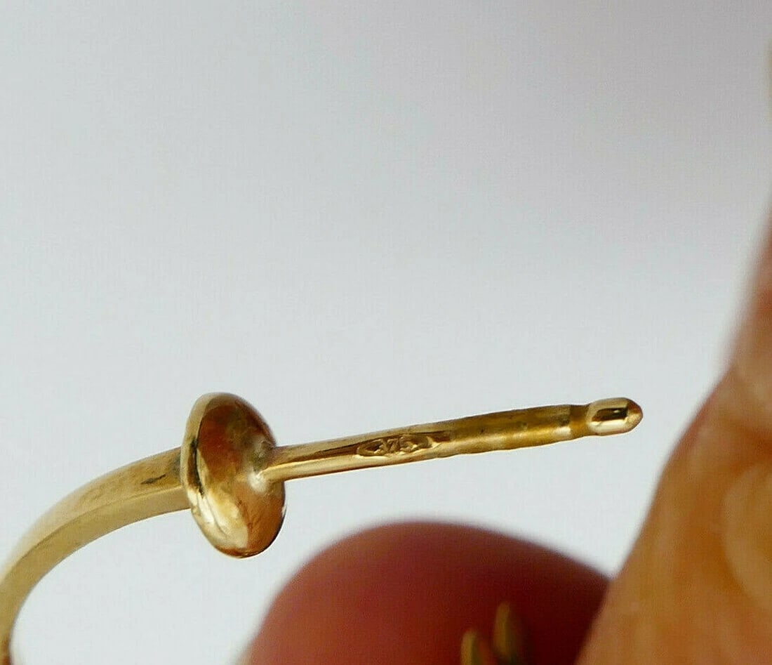 Delfina Delettrez Gold Enamel Eye Piercing Earring - 5