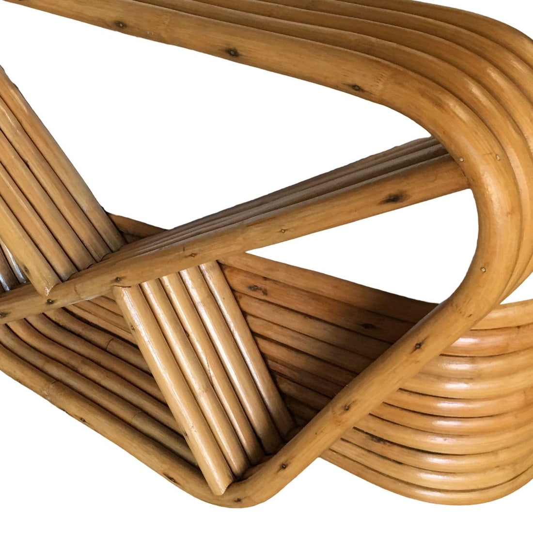 Art Deco Five-Strand Square Pretzel 3-Seater Sectional Sofa - 13