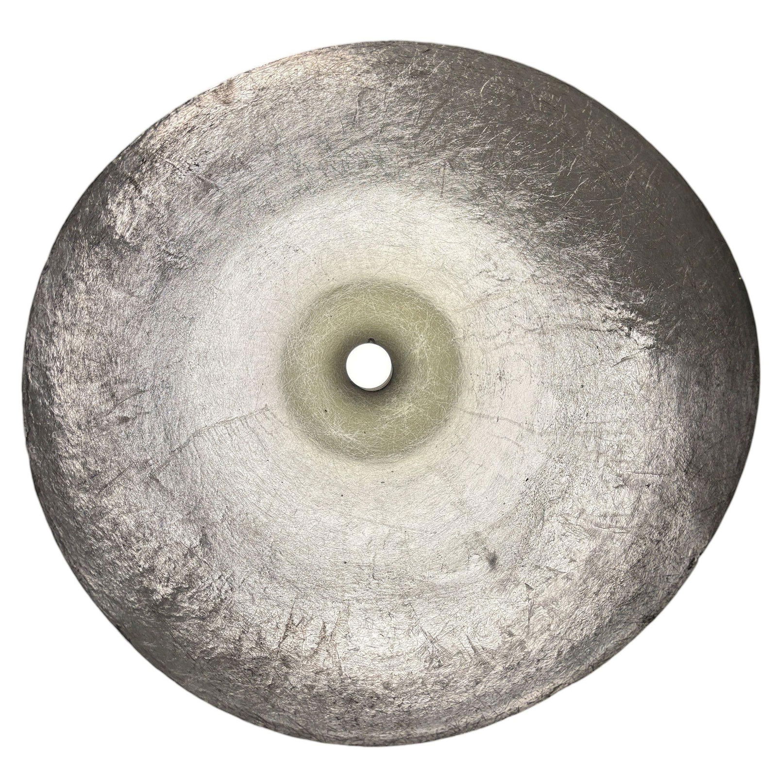 Large 2' 4" Mid Century Fiberglass Cone Shade Spanish Colonial Lamp - 11