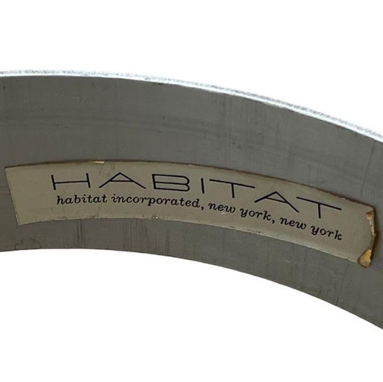 Polished Aluminum Umbrella Stand by Paul Mayen for Habitat - 18