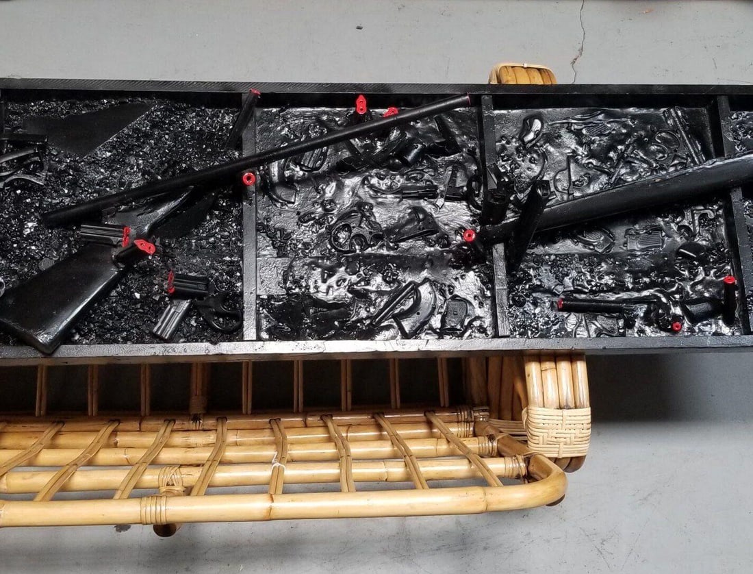 Abstract Artography Mixed Media Wall Sculpture by Pasqual Bettio - 20