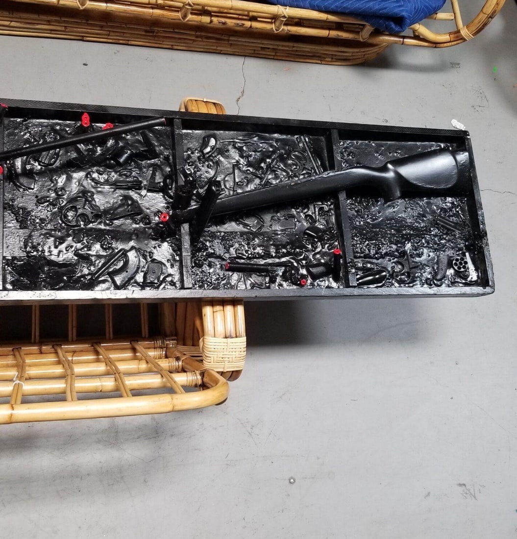 Abstract Artography Mixed Media Wall Sculpture by Pasqual Bettio - 6