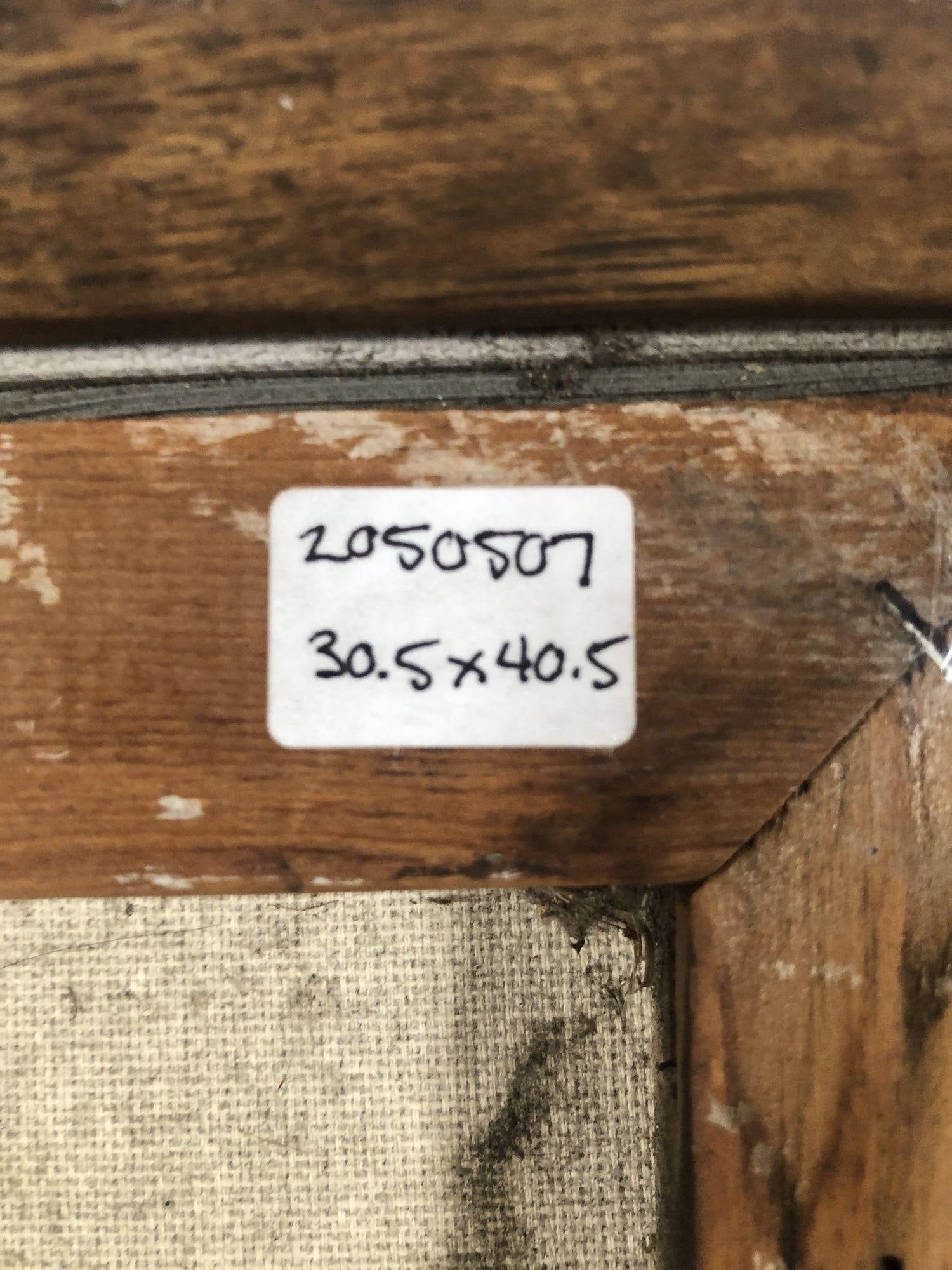 Large Abstract Oil Paining on Canvas by Marcella Doane - 6