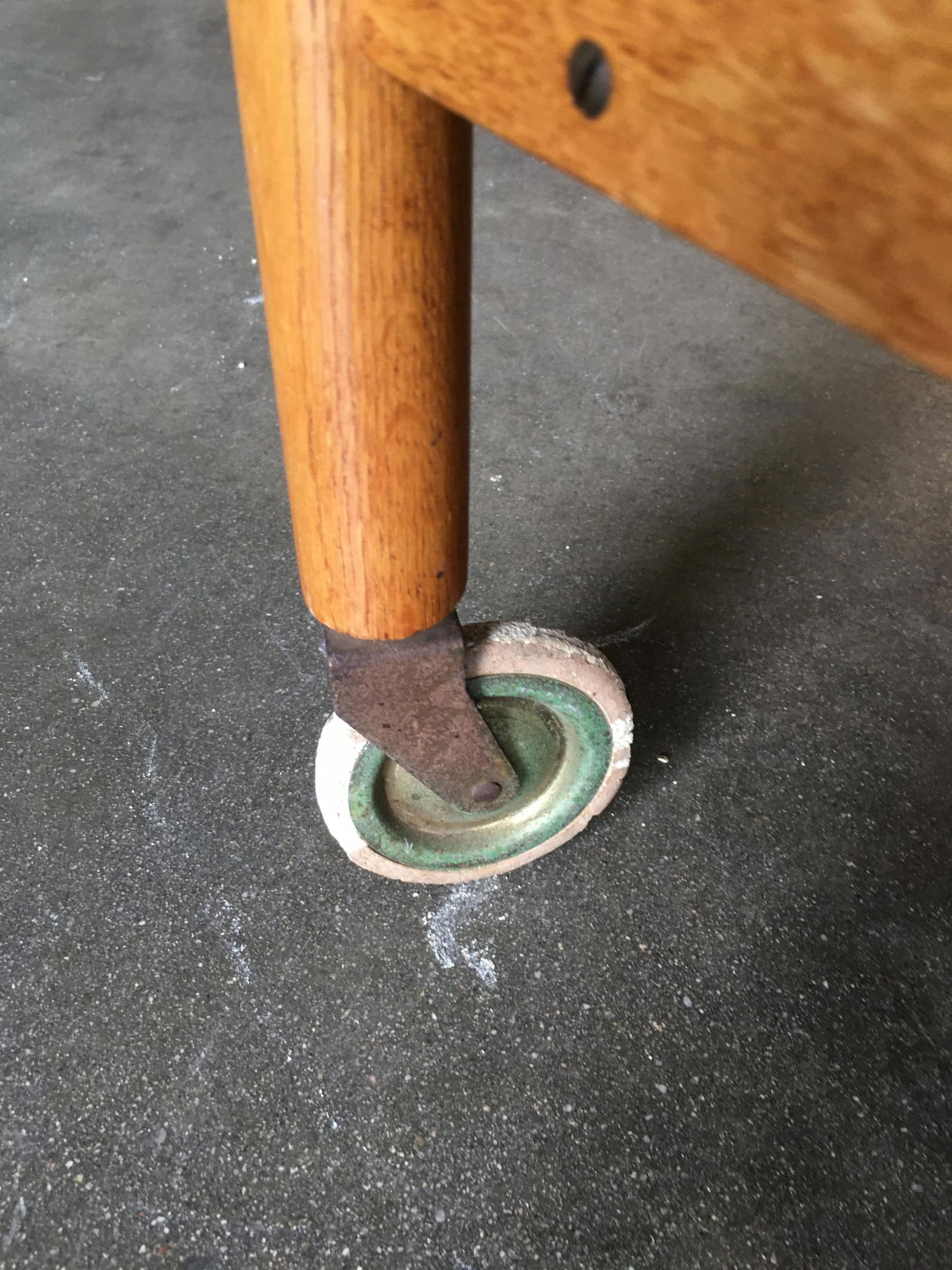 Danish Modern Teak Bar Cart with Convertible Folding Table top - 11