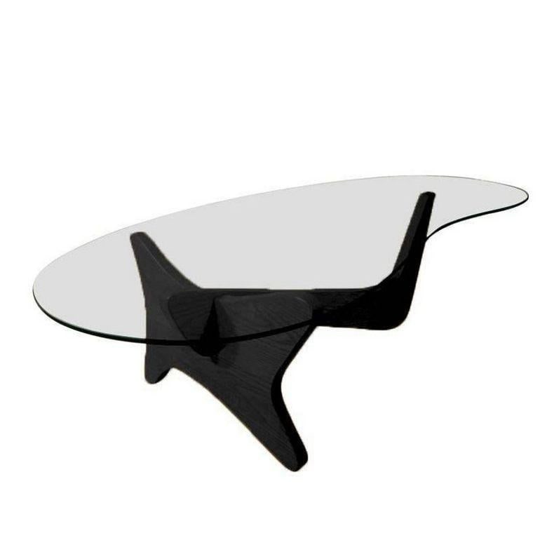 Noguchi Style Biomorphic "Airplane" Coffee Table & Side Table Set - 17