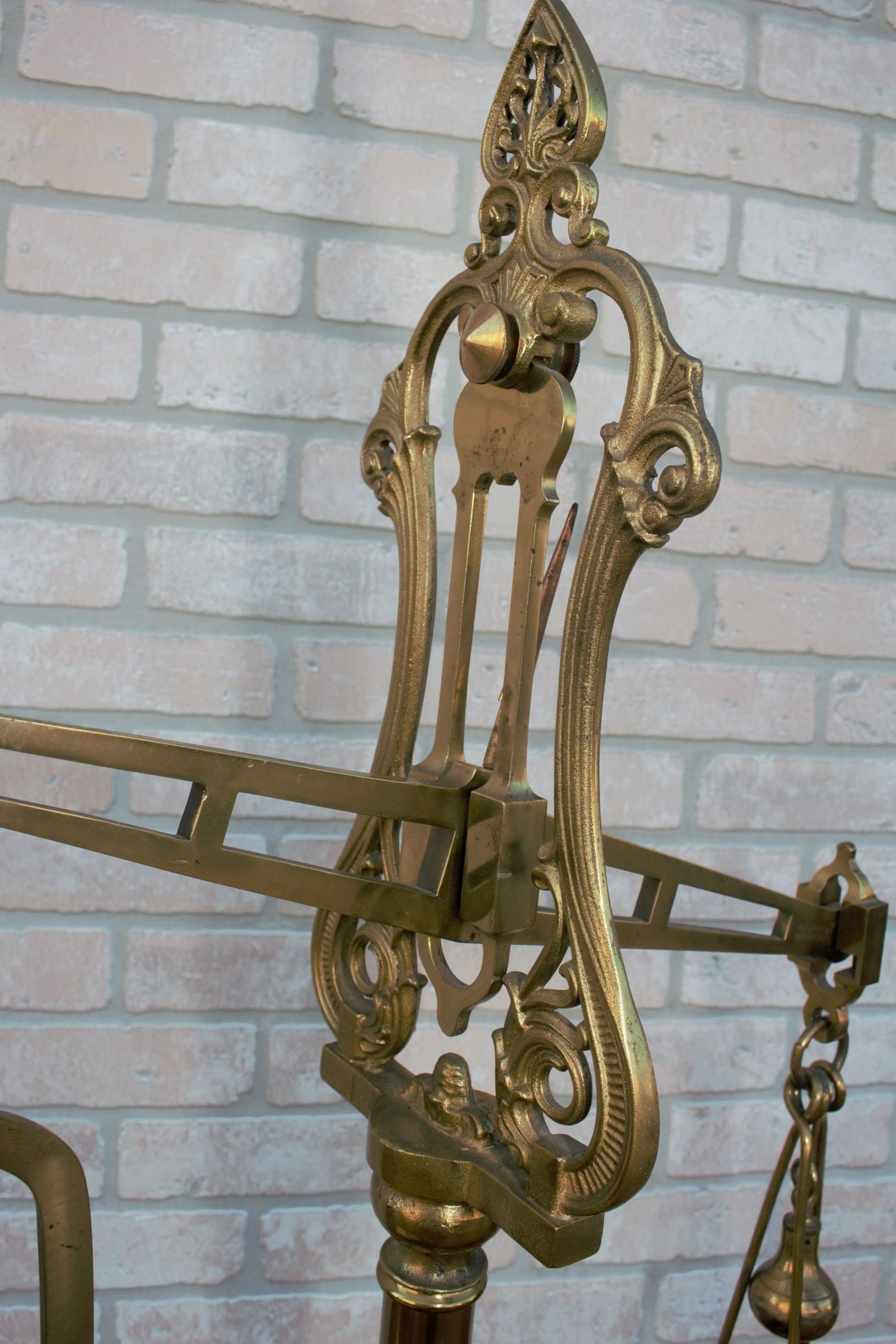 Antique Victorian English W&T Avery of Birmingham Wood Mounted Weighing Scale - 7