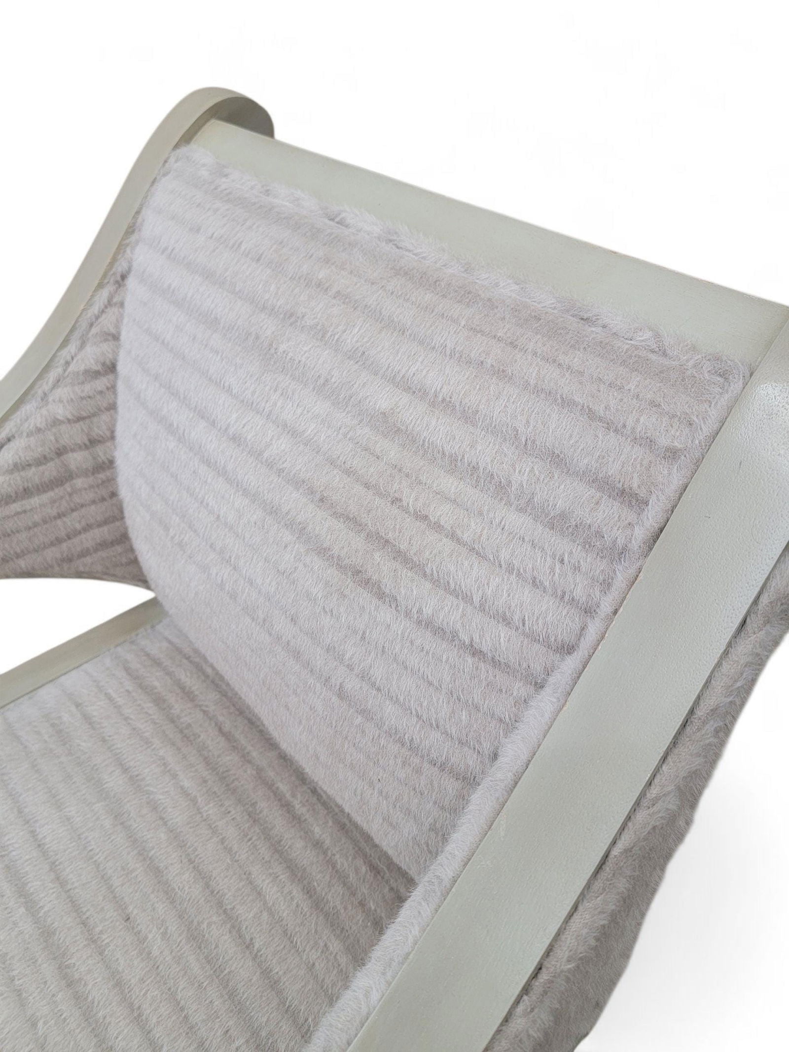 Vintage Gustavian Style Armchairs – Newly Upholstered Alpaca Cashmere, Pair - 3