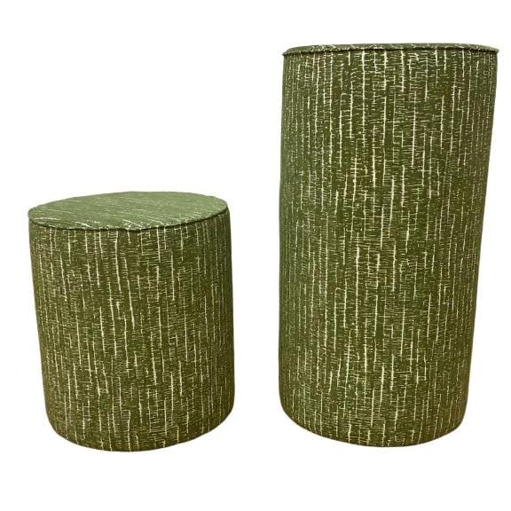 Modern Knoll Rockwell Unscripted Swivel Bar & Low Stool - Set of 2 - 2