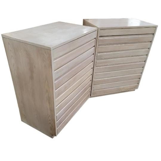 MCM Driftwood Chest by Sligh Furniture - Pair - 2