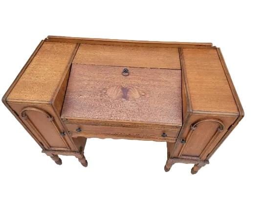 Vintage Federal Drop Down Secretary Desk by Master Craft - 5