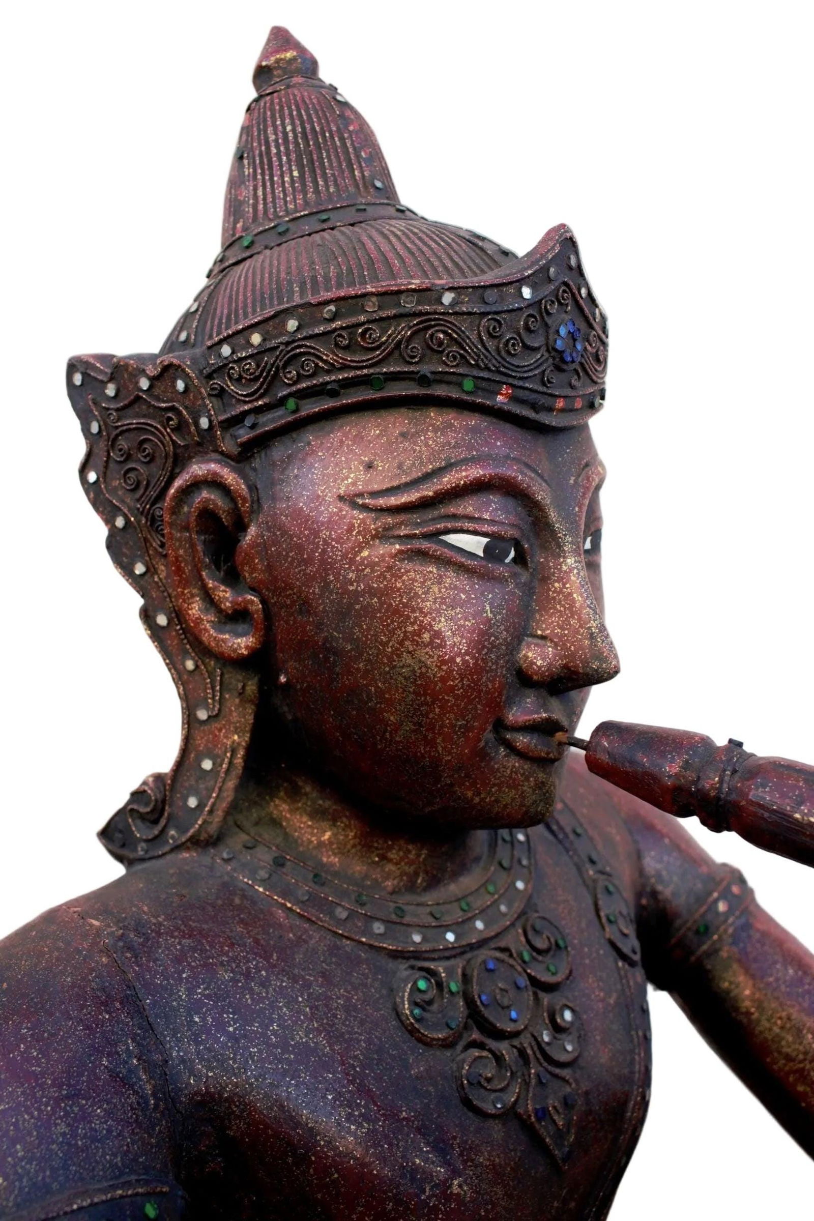 Antique Thai Buddha Statue - 5