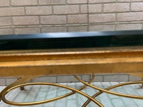 Rene Drouet Style Wrought Iron Coffee Table - 6