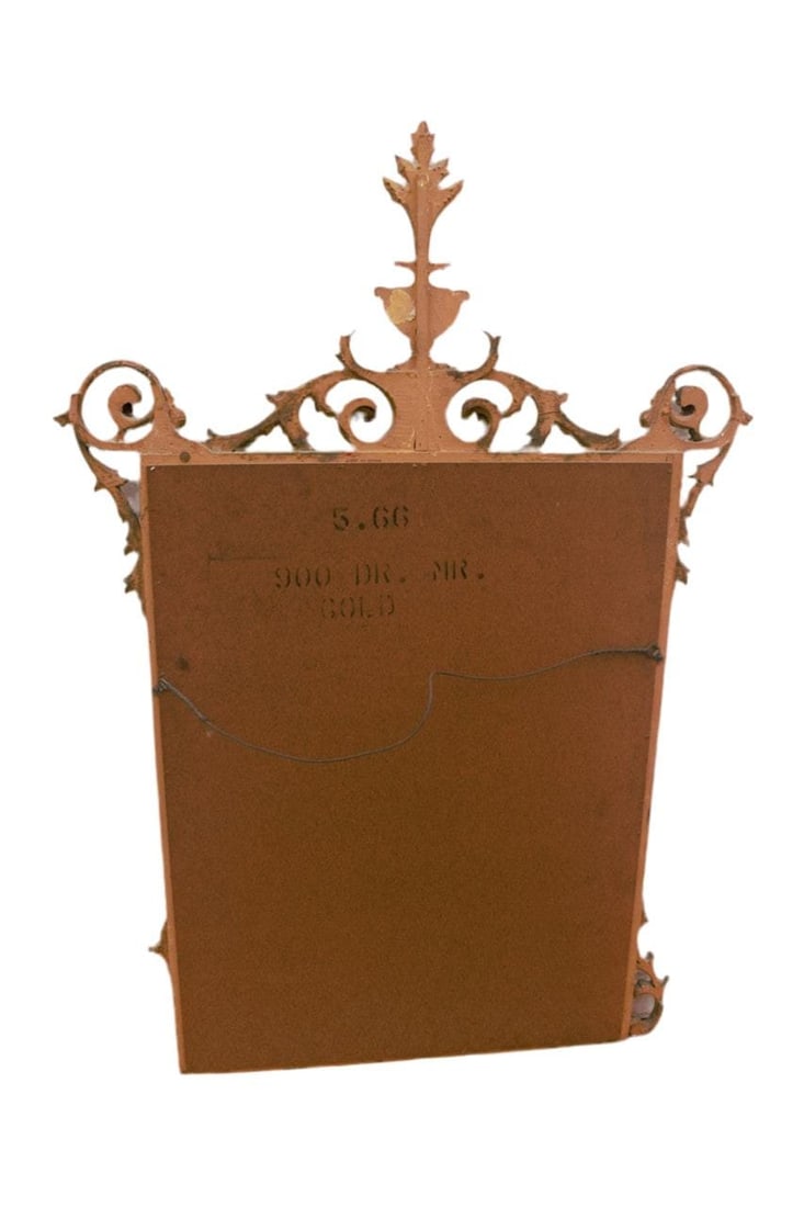 Antique Italian Ornate Wall Mirror - 3