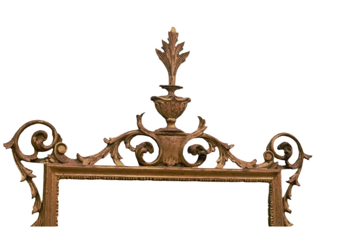 Antique Italian Ornate Wall Mirror - 4