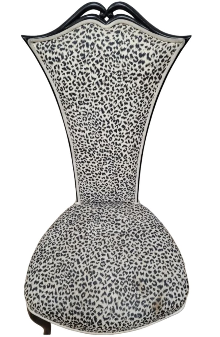 French Art Deco–Style Dining Chairs Inspired by Christopher Guy - Set of 6 - 5