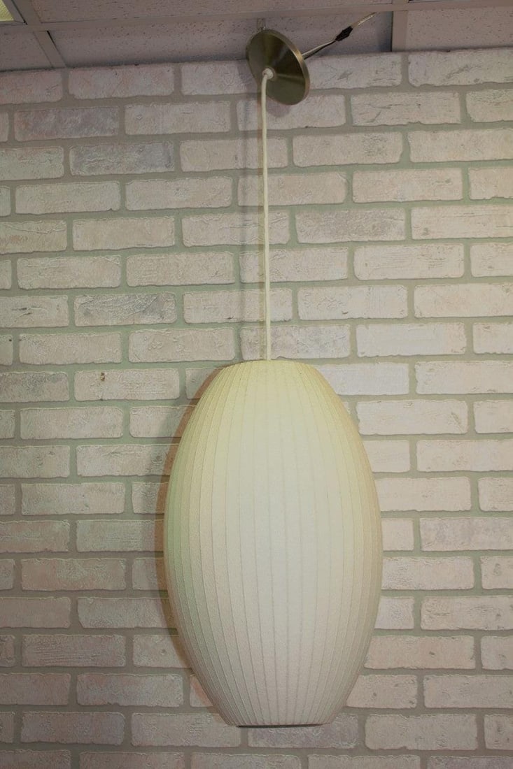 Mid Century Modern George Nelson Style Bubble Lamp - 2