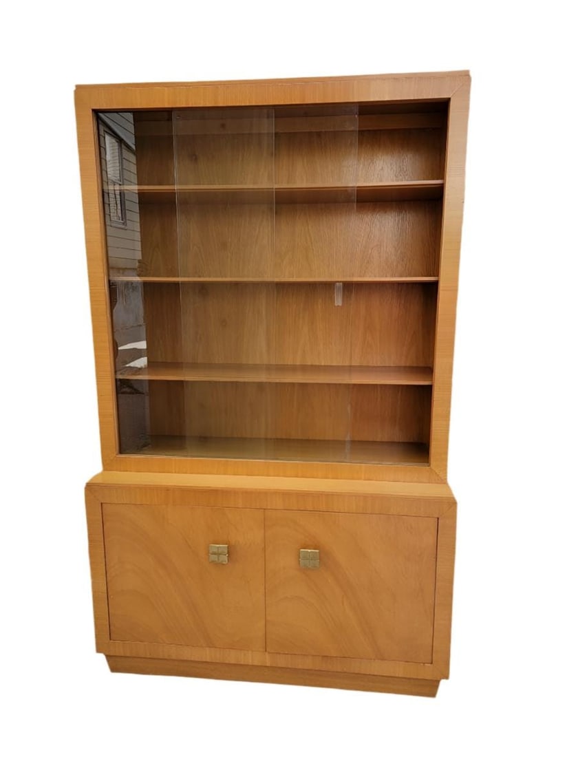 Art Deco Eliel Saarinen for Rway Sliding Glass Door Display Cabinet - 2