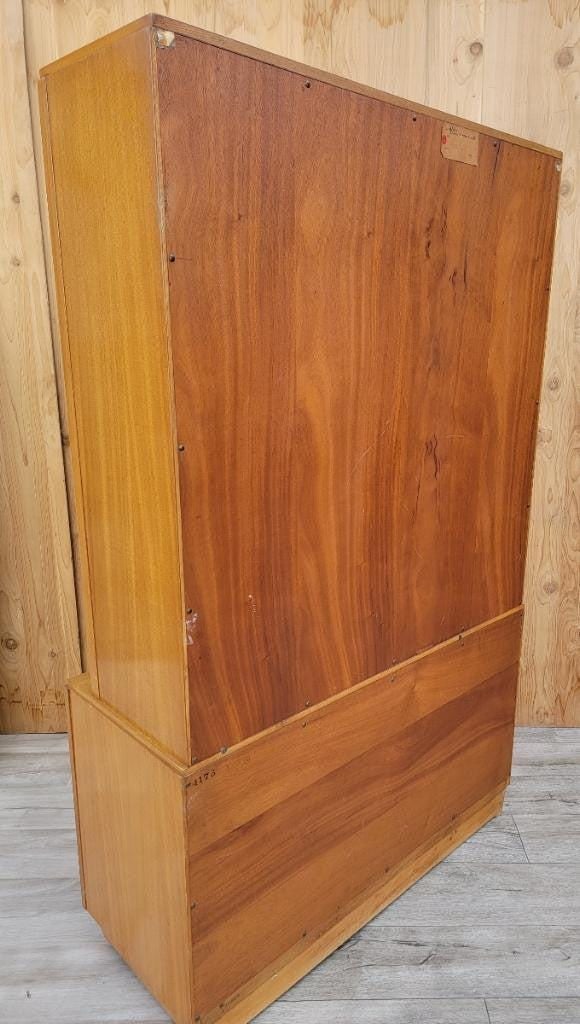 Art Deco Eliel Saarinen for Rway Sliding Glass Door Display Cabinet - 5
