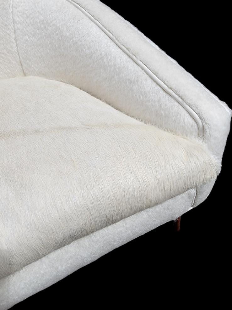 MCM Lawrence Peabody Low Barrel Back Lounge Chair Newly Reupholstered - 3