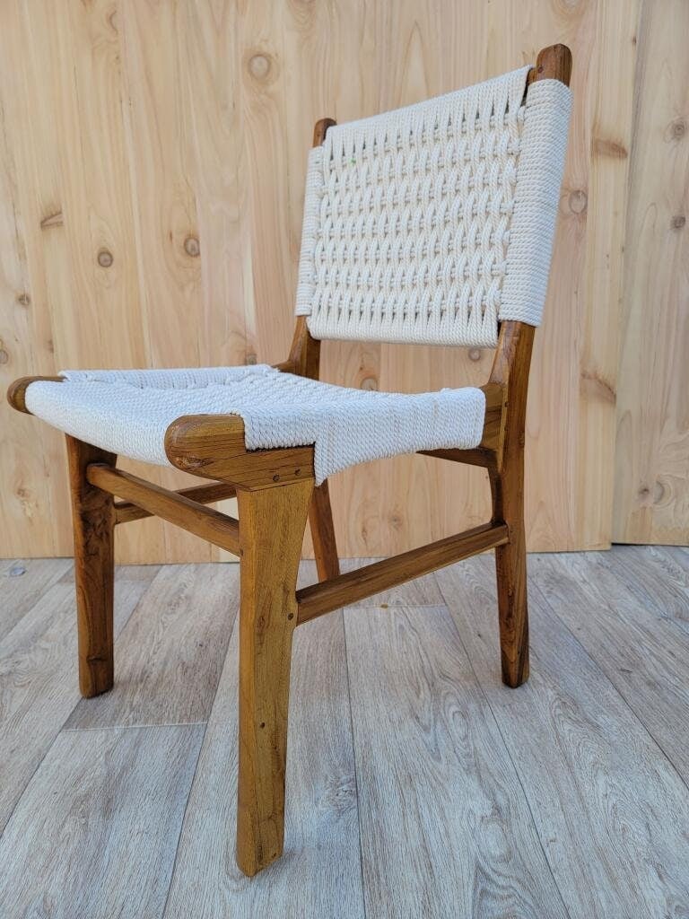 Made Goods Teak Woven Rawley Side Chair - 2