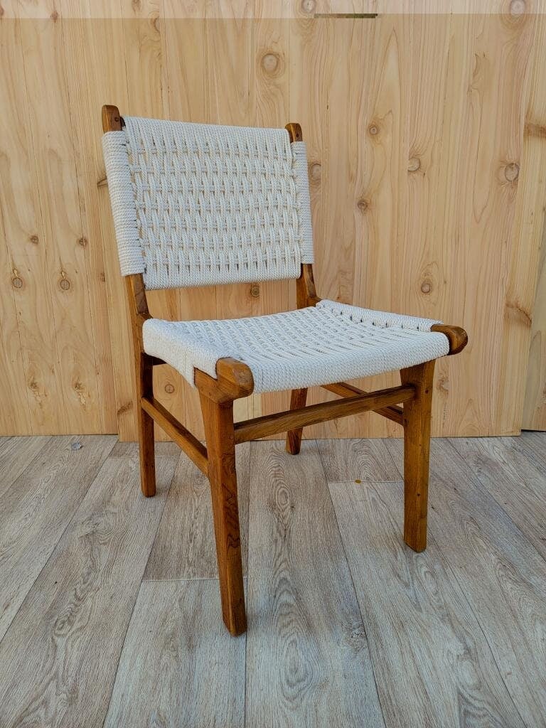 Made Goods Teak Woven Rawley Side Chair - 3