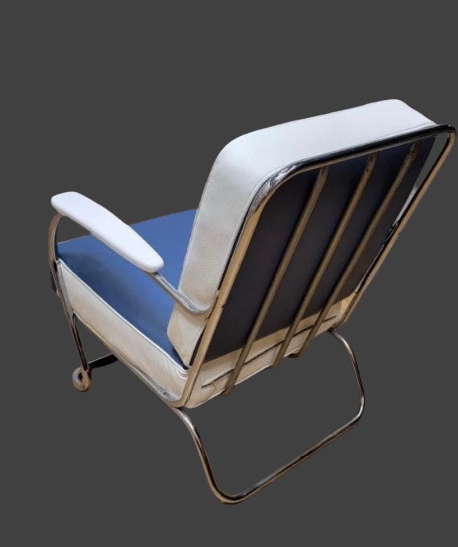 Art Deco Mucke-Melder Side Chair Newly Reupholstered - 4