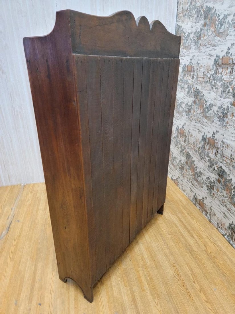 Vintage Thai British Colonial Teak and Glass Display Cabinet - 6