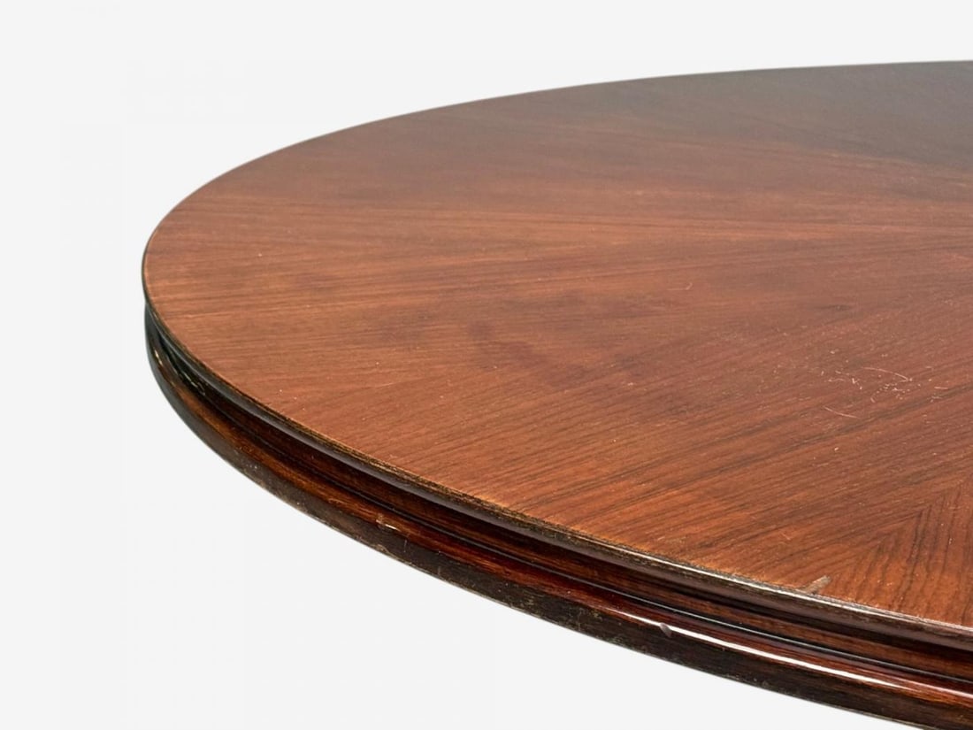 Paolo Buffa, Mahogany, Bronze, Center Table, Italy, 1940s - 7