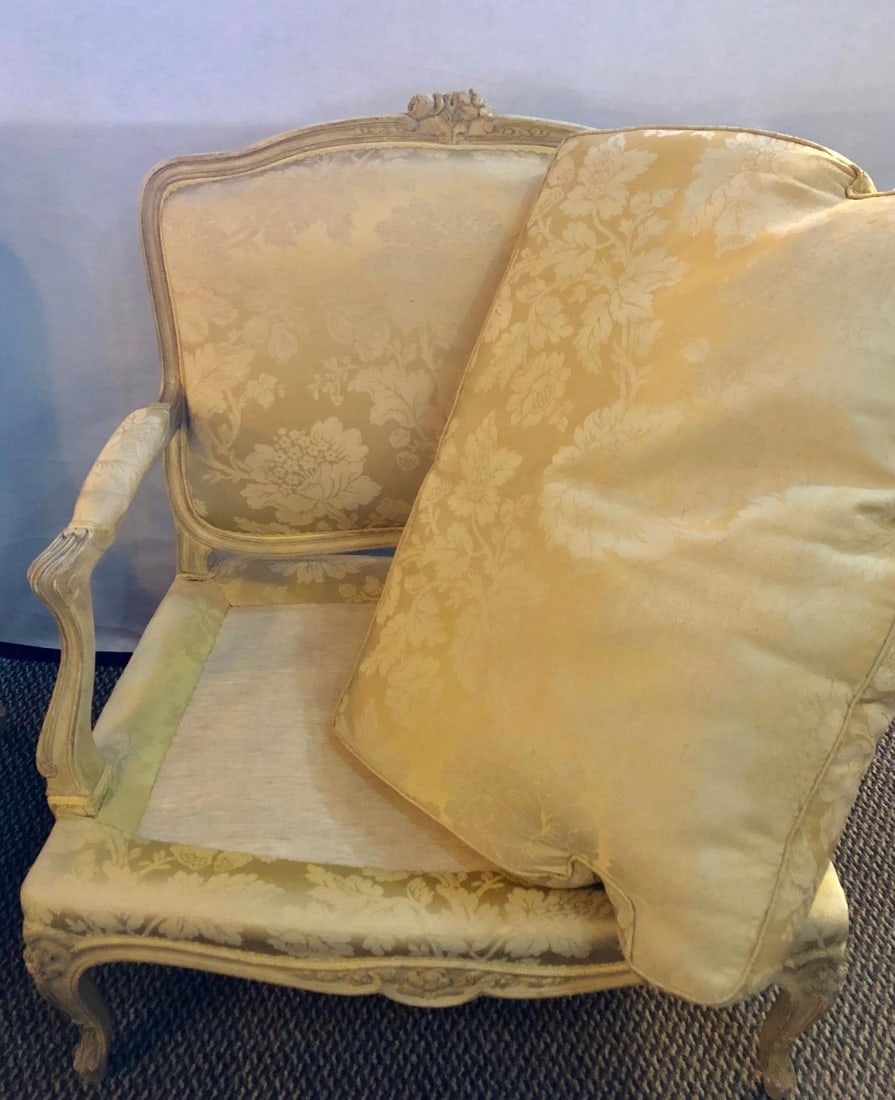 Pair of Louis XV Style Lounge Chairs by Maison Jansen - 8