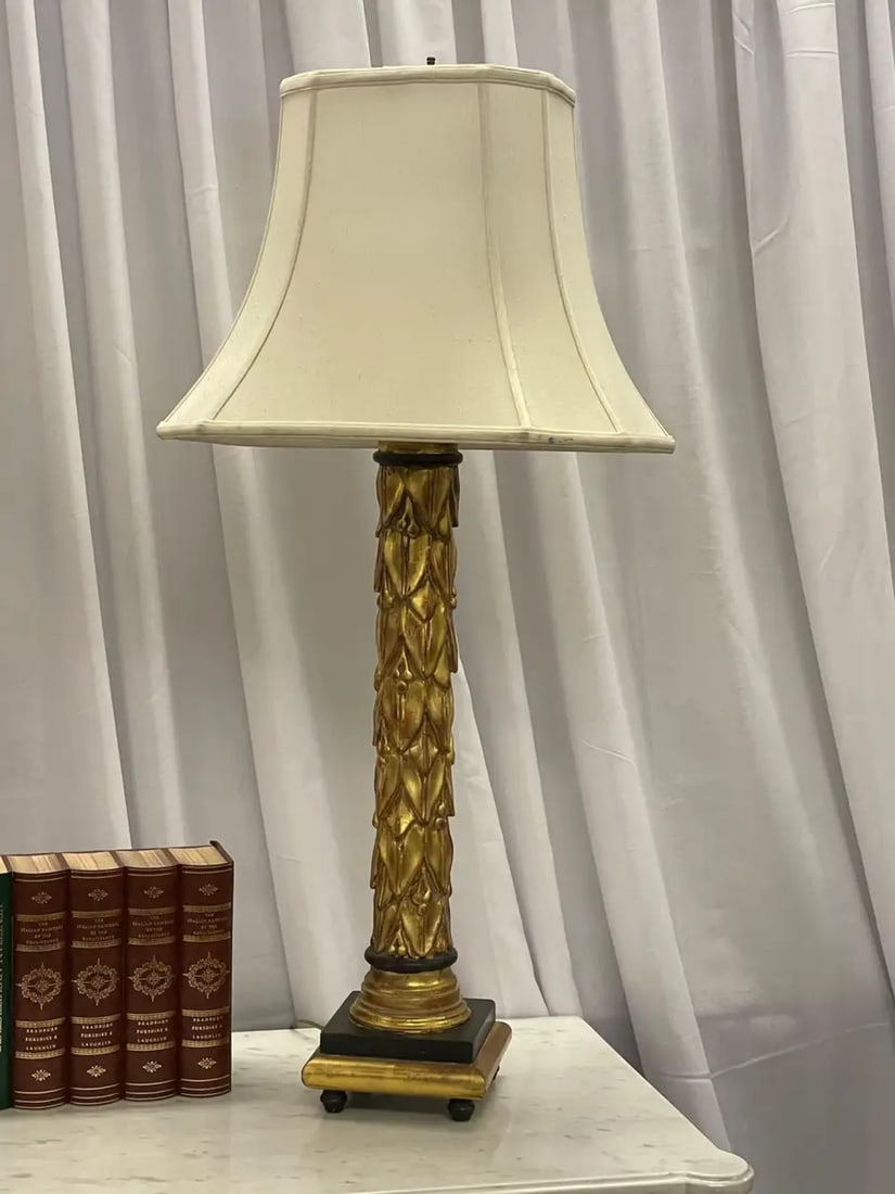 Maison Jansen Table Lamps, Fleur de Lis, Mid-Century Modern, France, 1950s - 4