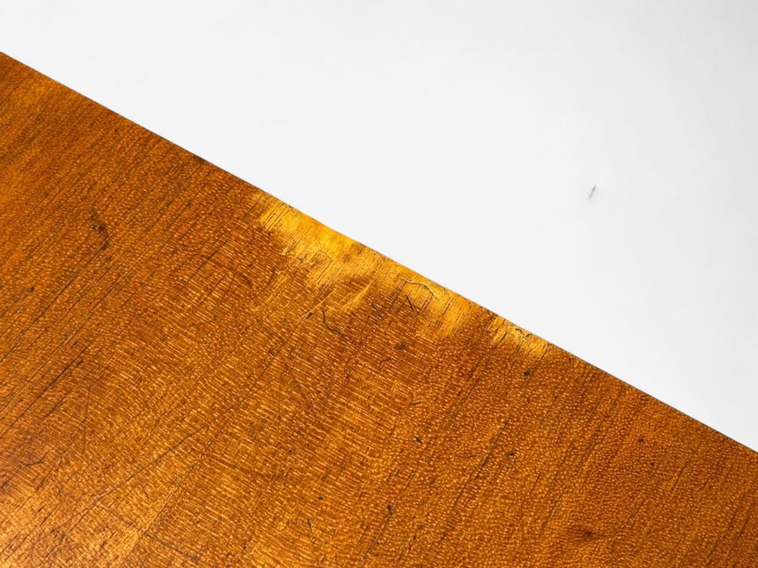 Andrew Szoeke, Satinwood, Oak, Writing Desk and Chair, USA, 1950s - 12