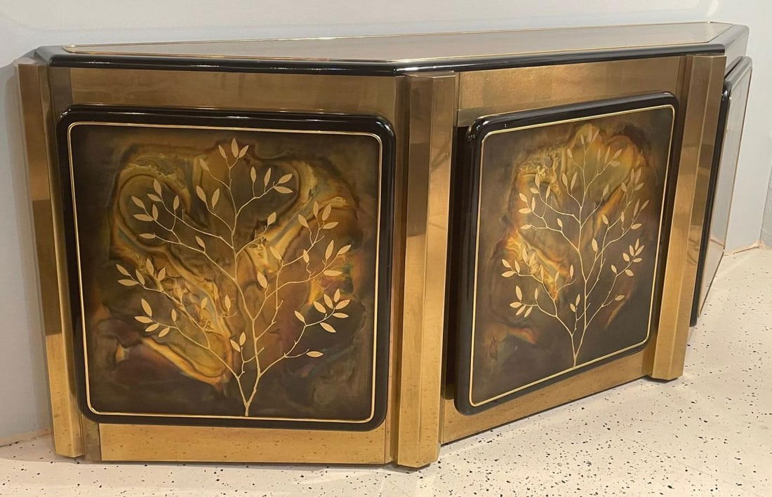 Mid-Century Modern Mastercraft Tree of Life Console or Sideboard - 6