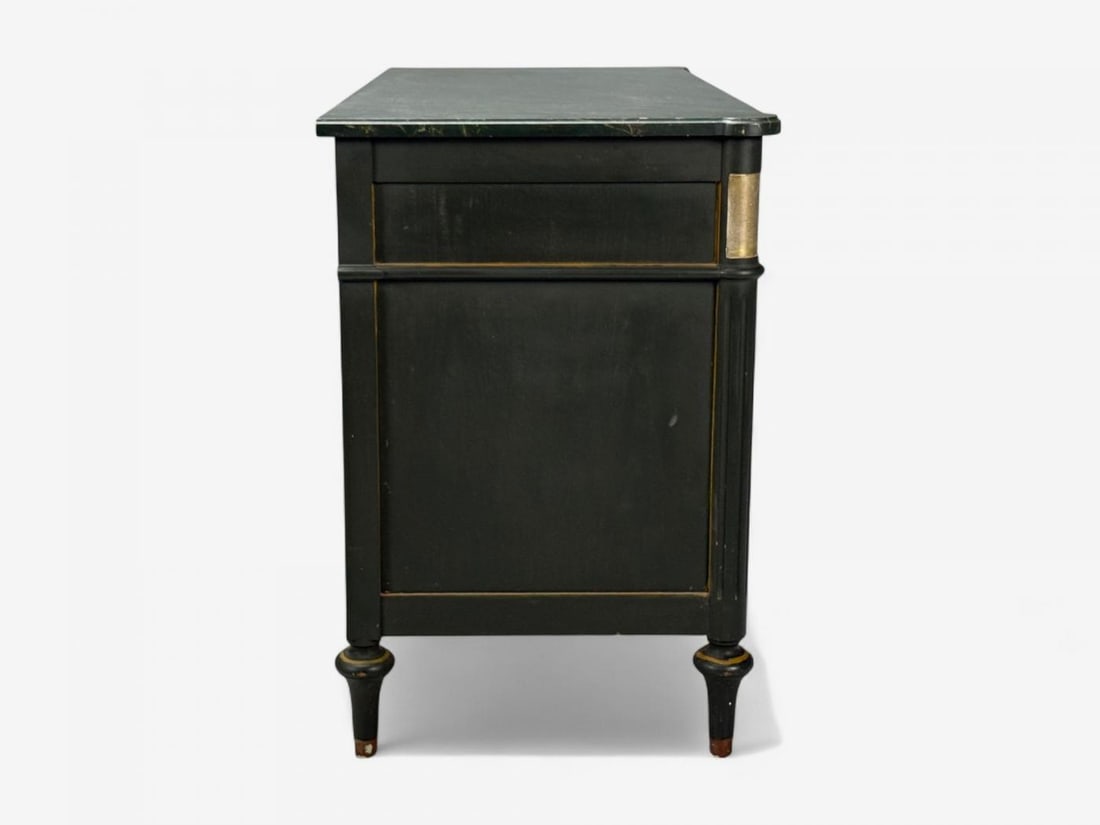 Jacques Bodart, Louis XVI Style, Green Painted Commode, USA, 1960s - 11