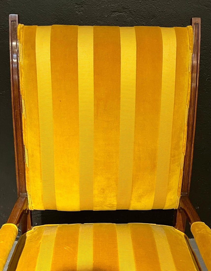 Mid-Century Modern Six Tommi Parzinger Dining Chairs, Originals - 7