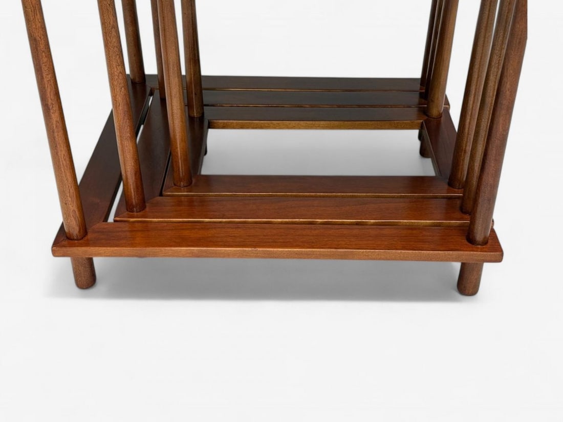 T.H. Robsjohn-Gibbings, Widdicomb, Mid-Century Modern Nesting Tables, USA, 1950s - 9